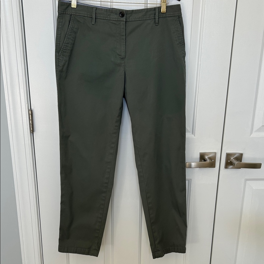 Talbots Women's Olive Chino Pants